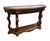 Contemporary Aico Michael Amini Jane Seymour Platine De Royale Contemporary French Provincial 60" Console Table 09223-229 - Light Espresso Finish For Sale - Image 3 of 13
