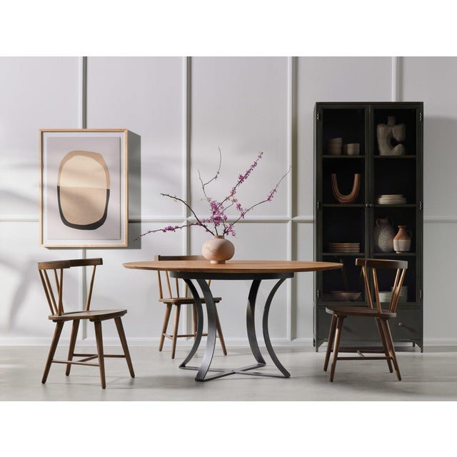 Contemporary Four Hands Naples Dining Chair - Light Cocoa Oak For Sale - Image 3 of 12