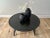 1960s John Van Koert for Drexel Profile Collection Round Coffee Table – Vintage Mid-Century Modern Black Lacquer Cocktail Table For Sale - Image 9 of 12
