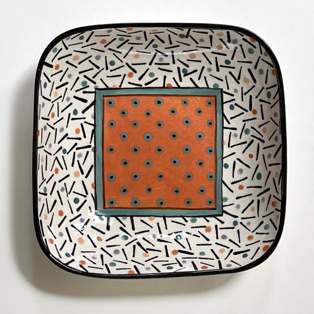 Dorothy Hafner 1980s Dorothy Hafner Post Modern Art Pottery Bowl For Sale - Image 4 of 7