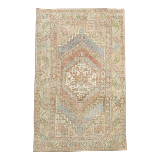 Turkish Anatolian Rug 3'8" x 5'9" #17592 For Sale