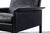 Perfectly worn in black leather and rosewood model #500 lounge chair by Hans Olsen for CS Møbler Glostrup. Made in...
