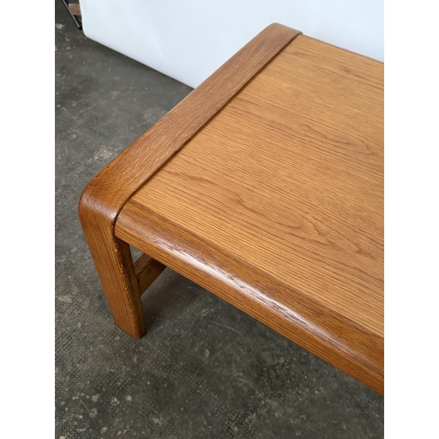 Wood Danish Oak Coffee Table, 1960s For Sale - Image 7 of 8