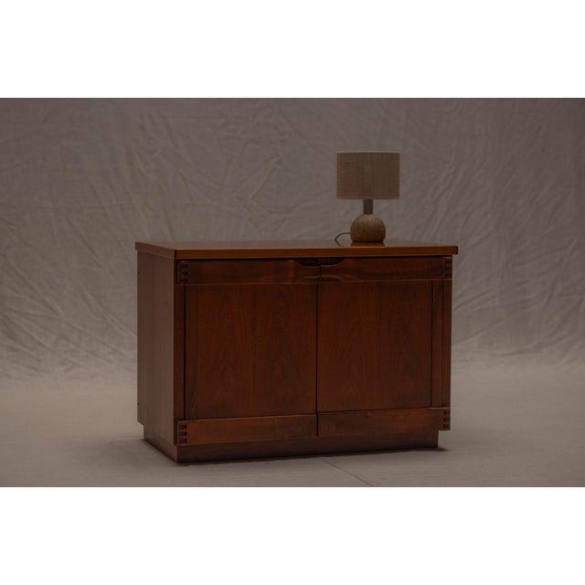 A striking small cabinet by German designer Franz Xaver Sproll, created in the 1970s and closely aligned with the...