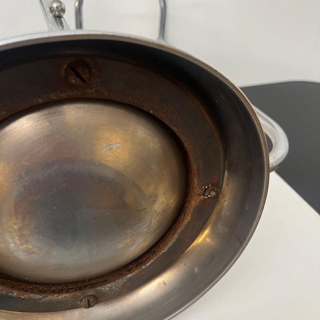 Art Deco Chrome Umbrella Stand in Tubular Steel and Chrome-Plated, Belgium, 1930 For Sale - Image 12 of 13