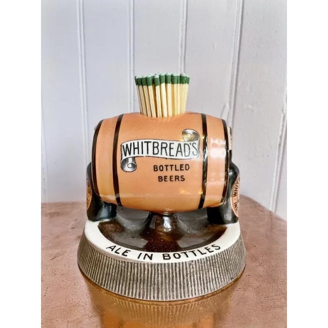 Antique English Whitbread’s Ale & Stout Advertising Match Striker For Sale In New York - Image 6 of 11