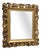 19th Century Cartoccio Wooden Mirror in Gold Leaf, 1850 For Sale
