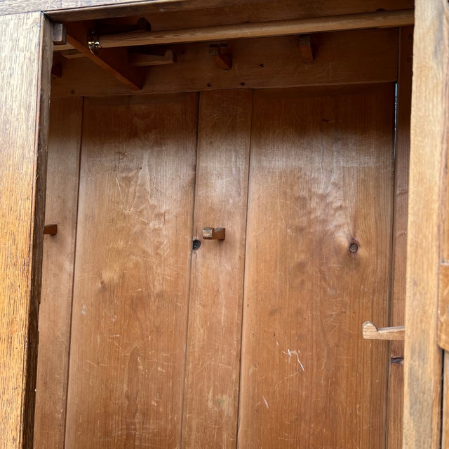 Early 19th Century Early 19th Century Welsh Oak Tack Cupboard For Sale - Image 5 of 10
