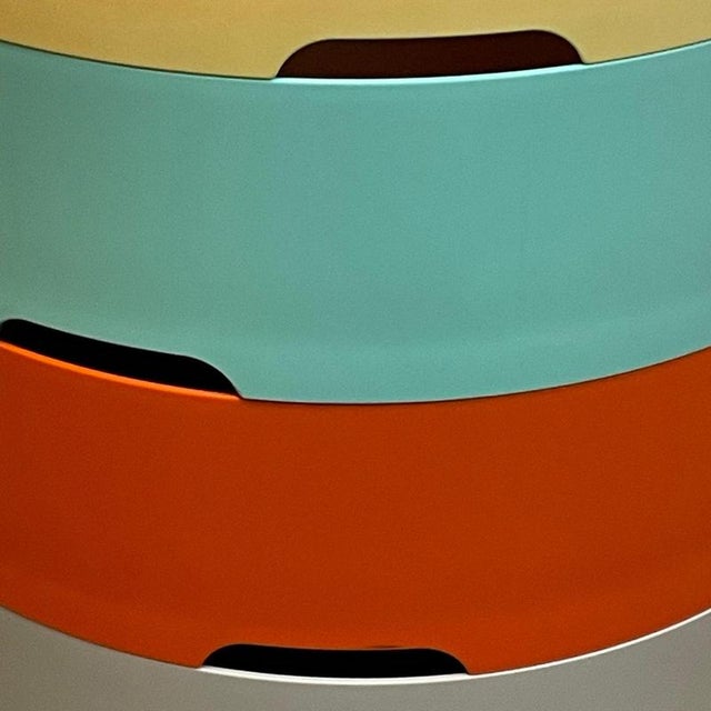 Contemporary Space Age Side Table with Storage Containers by Richards Brill and A. Williams for Ikea For Sale - Image 3 of 7