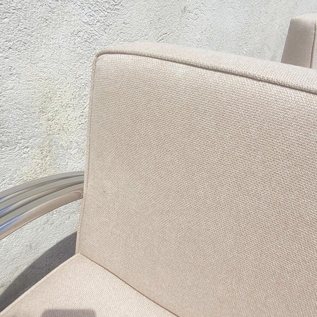 Large 20th Century Chrome Armchairs from Ralph Lauren, 1980s, Set of 2 For Sale - Image 12 of 18