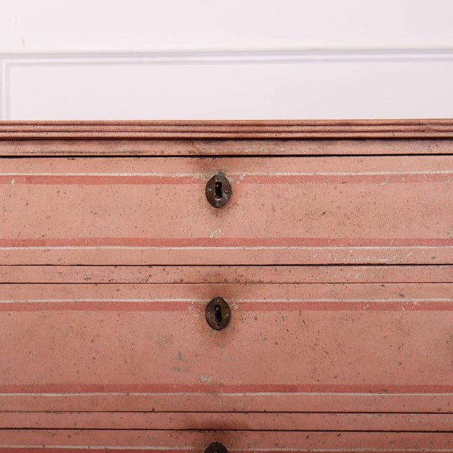 English Painted Chest of Drawers For Sale - Image 6 of 13
