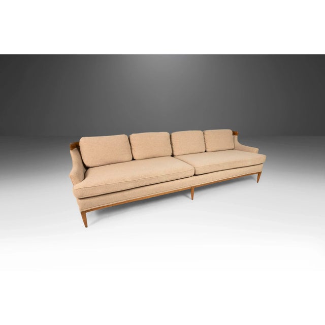 ケ*ン様 90s vintage armchair sofa Circa 1960s Erwin Lambeth Original Cream Fabric 4 Seat Sofa