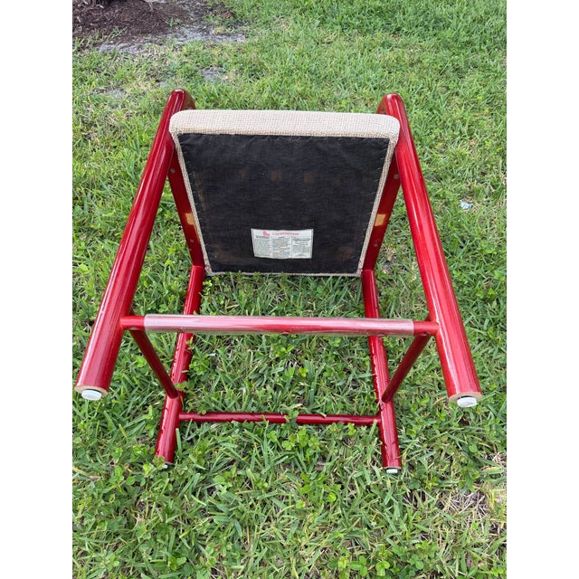Vintage Loewenstein Curved Arm Counter Stools - Set of 4 For Sale - Image 10 of 16