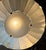 Art Deco Vintage Art Deco Nautical Frosted Glass Ceiling Light Shade – Fluted 11.25” Coastal Flush Mount Globe For Sale - Image 3 of 11
