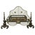 Antique Fire Grate on Andirons with Brass Guard, 1800s For Sale - Image 9 of 9