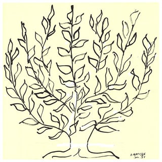 Henri Matisse, Le Platane-Le Buisson, 2017, Lithograph For Sale
