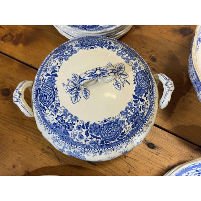 Burgenland Decor Dinner Service by Villeroy & Boch, 1950s, Set of 32 For Sale - Image 4 of 14