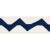 2020s Schumacher Lazare Applique Tape in Navy on Ivory For Sale - Image 5 of 5