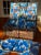Kim Seybert Cobalt and White Chinoiserie Picnic Basket - 30 Pieces For Sale In New York - Image 6 of 12