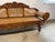 Mid 20th Century Vintage British Colonial West Indies Cedrela and Caned Settee Sofa For Sale - Image 5 of 17