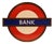Bank Tube Station Roundel, 1940 For Sale