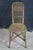 Vintage Wicker Rattan Bookcase Writing Desk & Chair Attributed to Heywood Wakefield For Sale - Image 11 of 13