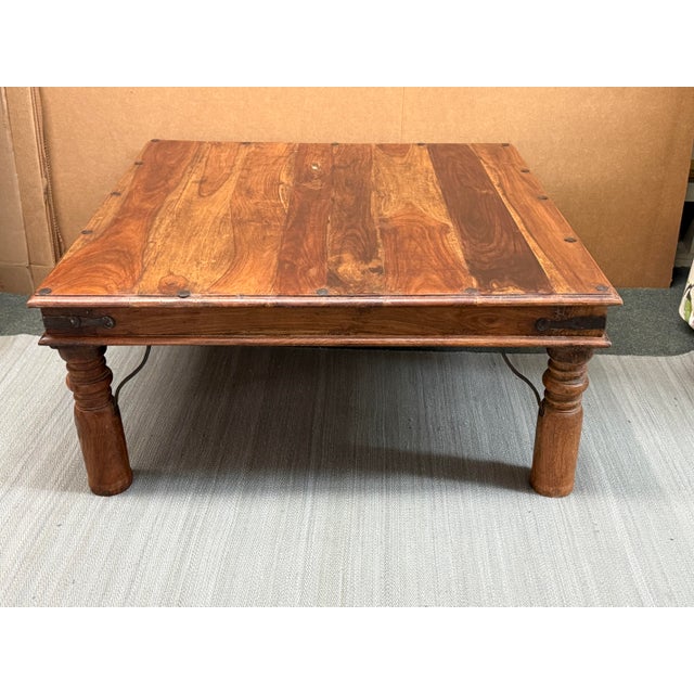 Design Plus Gallery presents a Spaniel Revival Coffee Table from the Early 20th Century. The table has definitive...