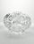 Glass 1960s Vintage Crystal Basket Bowl W/Handle 6” Pinwheel & Fan Cuts For Sale - Image 7 of 9