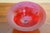 Vintage Ruby Red Murano Art Glass Footed Compote With Applied Grapes For Sale - Image 10 of 12