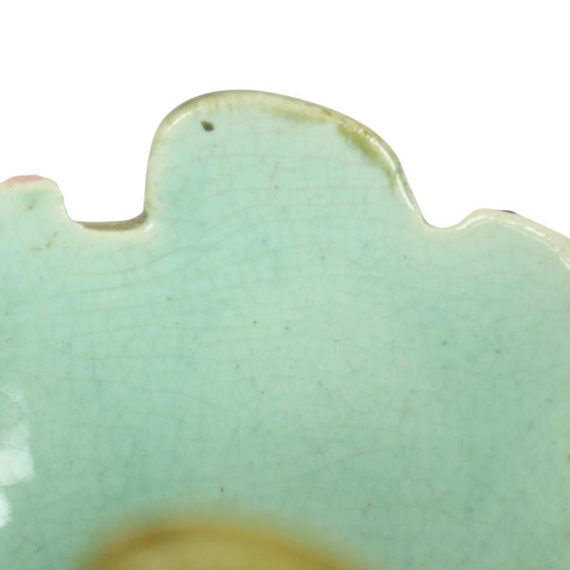 Antique Art Nouveau Rococo Blue Vase, 1890s For Sale - Image 9 of 16