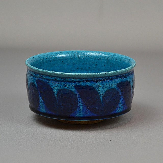 1960s Ceramic Bowl by Inger Persson for Rörstrand Studio, Sweden, 1960s For Sale - Image 5 of 8