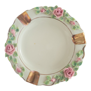 Vintage Dresden Porcelain Ashtray