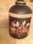English Black Floral Design Tea Caddy For Sale - Image 9 of 13
