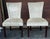 Set of Four Hickory Chair Made-to-Order Mahogany and Waved Velvet Upholstered Dining Chairs For Sale In Washington DC - Image 6 of 10