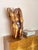 Vintage Very Large Figurative Modernist Carved Wood Sculpture For Sale - Image 4 of 4