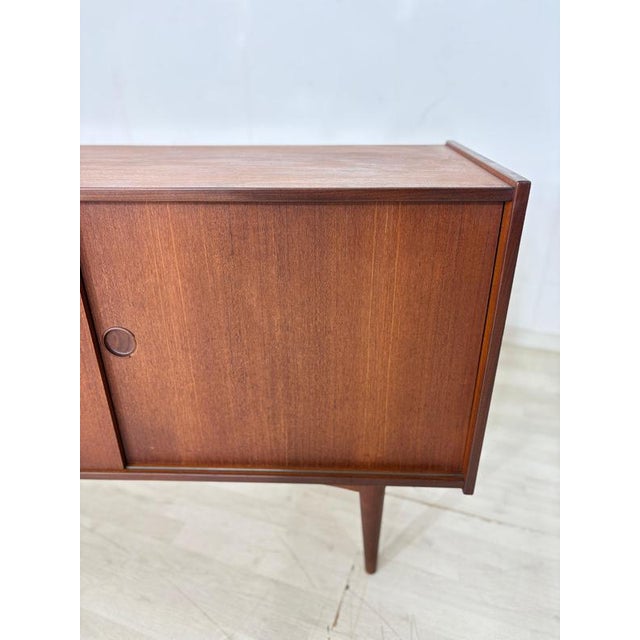 Brown Mid-Century Modern Sideboard in Teak, 1960s For Sale - Image 8 of 18