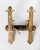 1960s 1960s Mid-Century Modern Spanish Brutalist Gilt Iron Wall Sconce, Pierced Torch Candle Light For Sale - Image 5 of 8