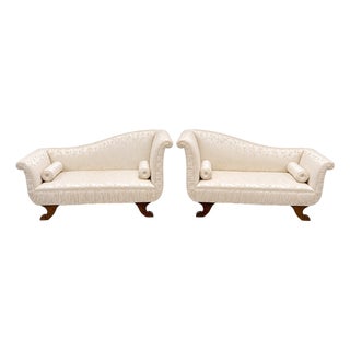 Mid 19th Century Biedermeier Chaise Lounge For Sale