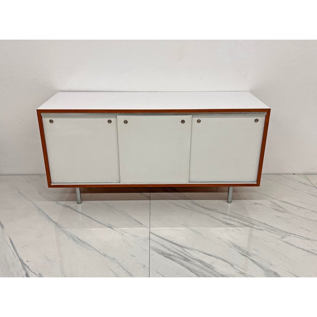 8000 Series 3 Door Credenza, George Nelson, Herman Miller, 1960's For Sale - Image 9 of 11