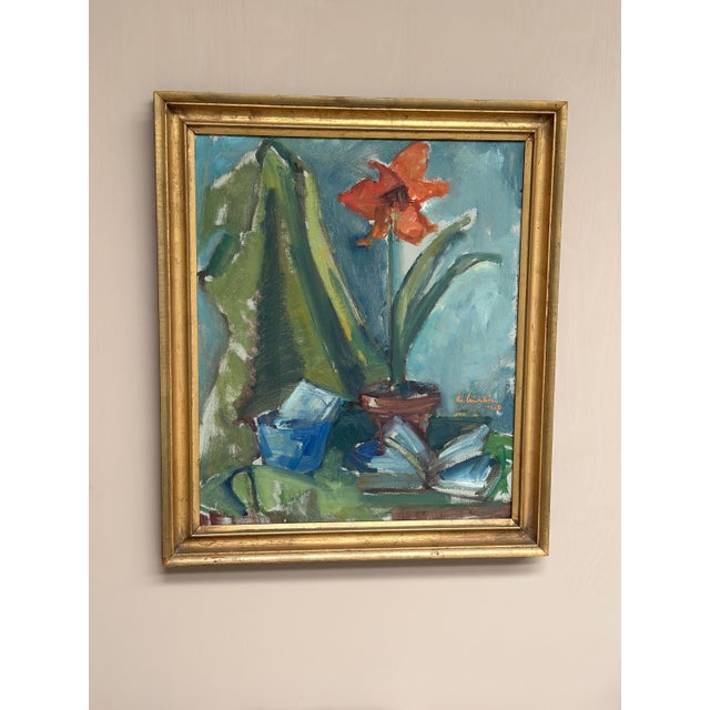Martin Lindström, Still Life, 1960s, Oil on Canva For Sale - Image 12 of 14