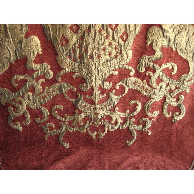 20th Century French Royal Coat of Arm Tapestry For Sale - Image 4 of 8