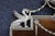 Brown Antique Federal Style Mahogany & Silver Gilt Wall Mirror With Griffins For Sale - Image 8 of 11