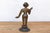 Antique Indian Cinnabar Bronze Apsara Statue For Sale - Image 9 of 11