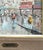 Wood 1960s De Vity Impressionist Cityscape View of Paris Signed Painting For Sale - Image 7 of 8