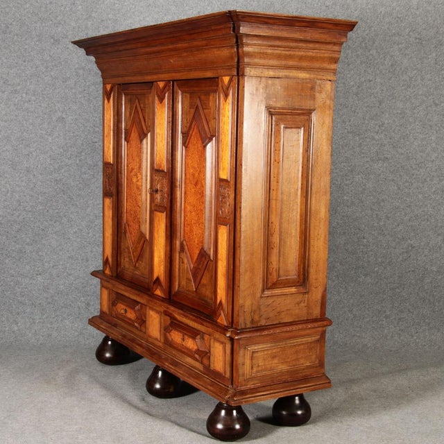Baroque Cabinet, Northern Germany, 18th Century For Sale - Image 4 of 18