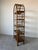 1970's Vintage Coastal Bamboo Rattan Arched Etagere Shelf For Sale In Miami - Image 6 of 14