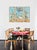 Gold Palm Beach Paradise by Allison Cosmos, Set of 3, in Gold Framed Paper, Large Art Print For Sale - Image 8 of 9