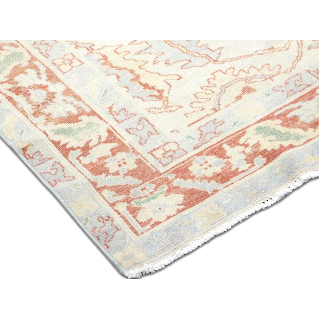 Traditional 1960s Egyptian Sultanabad Rug For Sale - Image 3 of 5