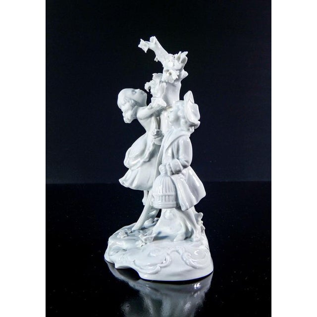 Porcelain Country Scene Sculpture from Capodimonte For Sale - Image 12 of 16