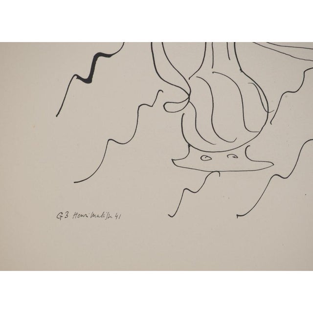 Henri Matisse, Nature morte au bouquet de lys, Lithograph For Sale - Image 5 of 6